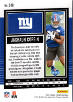 2022 Score Jashaun Corbin #348 Rookie