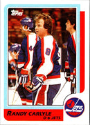 1986 Topps Randy Carlyle