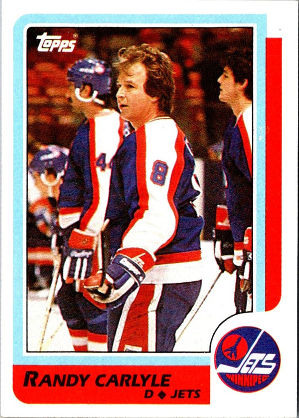 1986 Topps Randy Carlyle #144