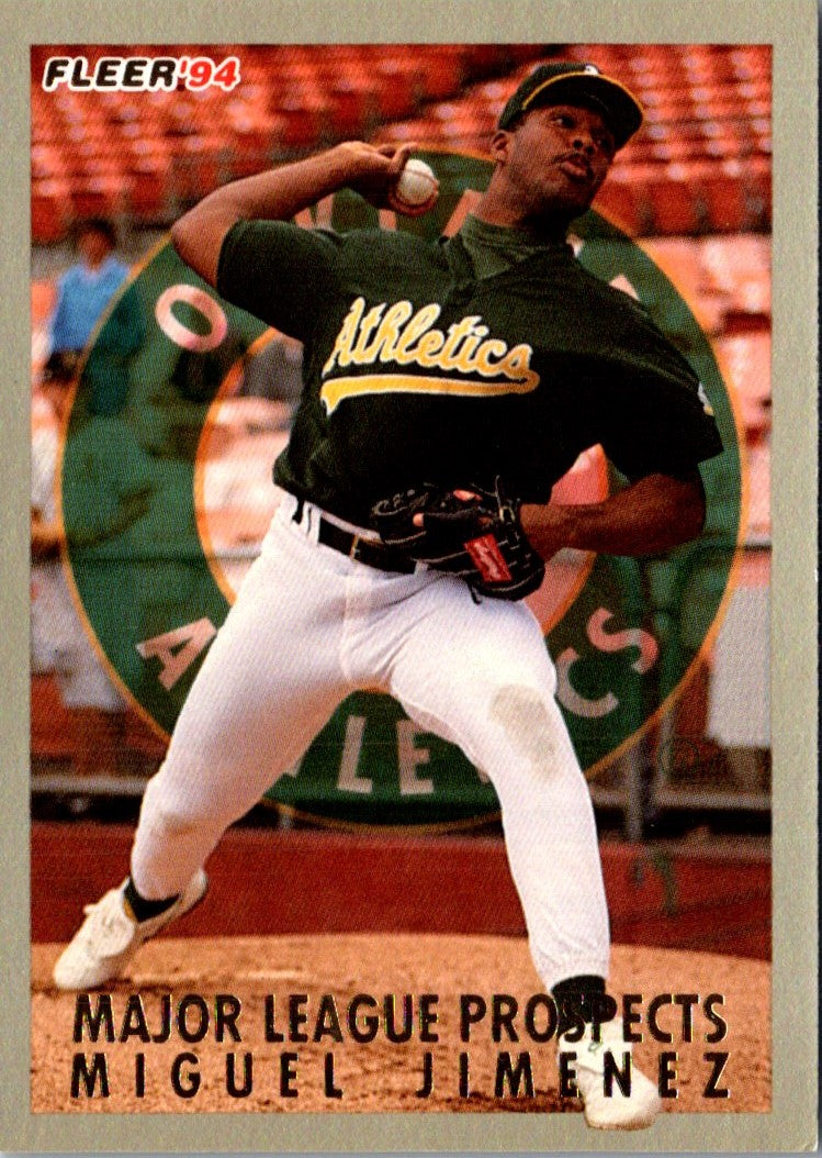 1994 Fleer Major League Prospects Miguel Jimenez