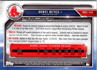 2019 Bowman Draft Chrome Denyi Reyes #BDC-142