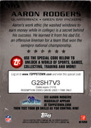 2009 Topps ToppsTown Silver Aaron Rodgers