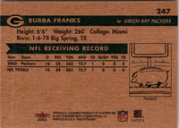 2001 Fleer Tradition Glossy Bubba Franks #247