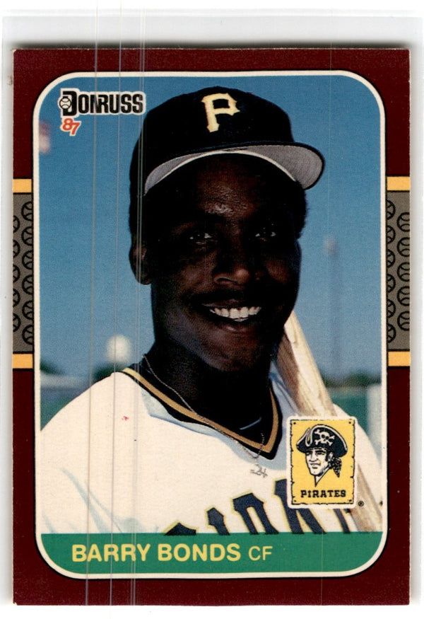 1987 Donruss Opening Day Barry Bonds #163B