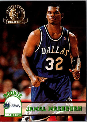 1993 Hoops Fifth Anniversary Gold Jamal Mashburn #323