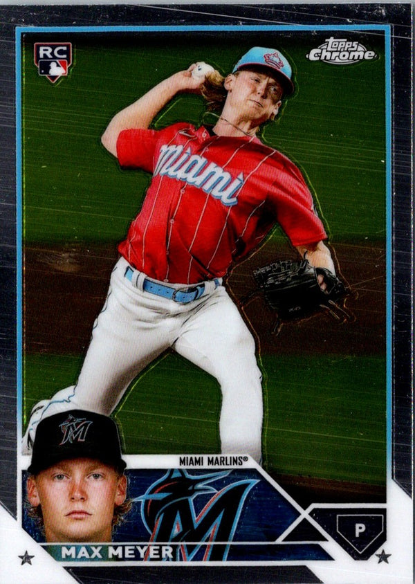 2023 Topps Chrome Max Meyer #104 Rookie