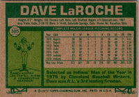 1977 Topps Dave LaRoche #385