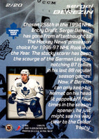 1996 Ultra Rookie Sergei Berezin #2