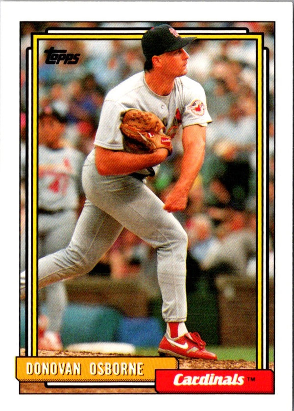 1992 Topps Traded Donovan Osborne #85T