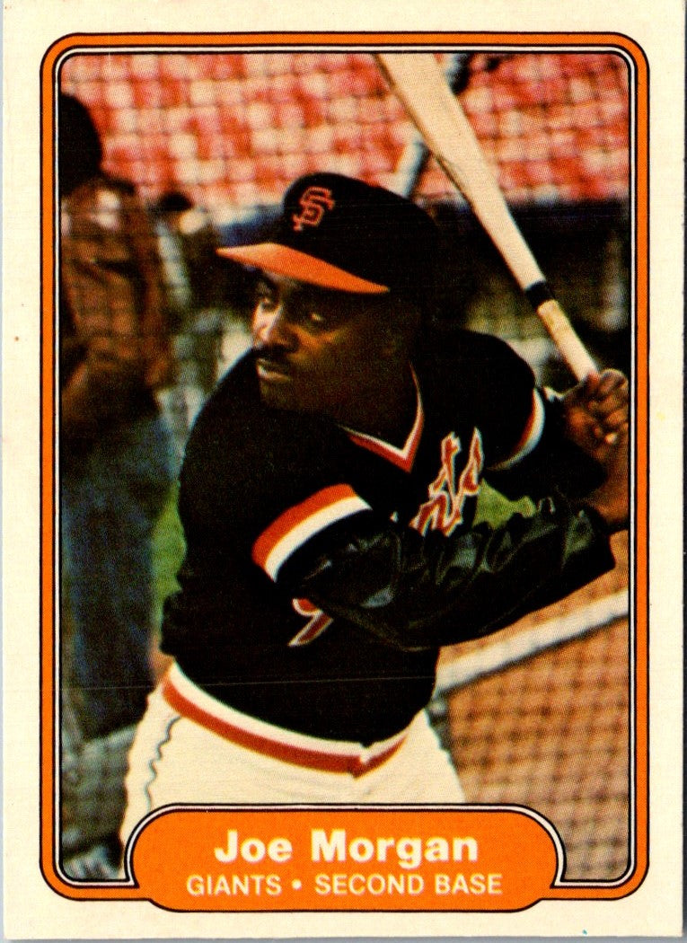 1982 Fleer Joe Morgan
