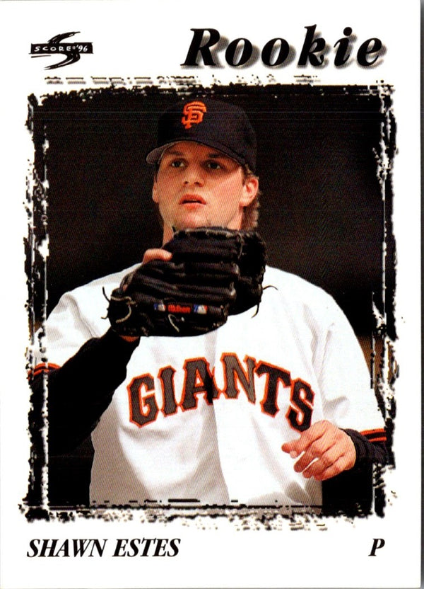 1996 Score Shawn Estes #496