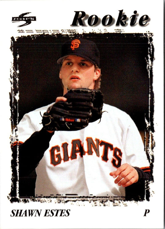 1996 Score Shawn Estes #496