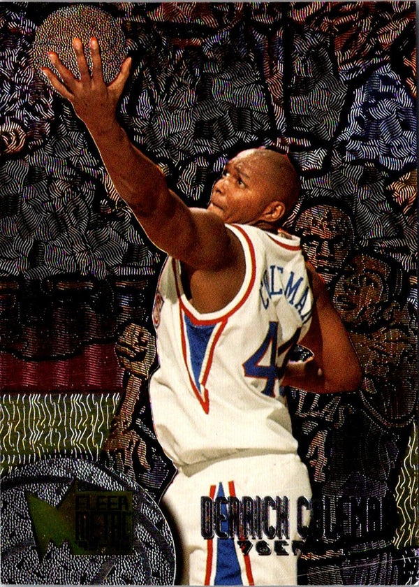 1995 Metal Derrick Coleman #176