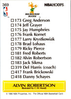 1990 Hoops Alvin Robertson #369