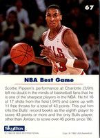 1992 SkyBox USA Scottie Pippen #67