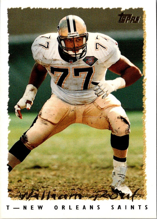 1995 Topps Factory Panthers William Roaf #106