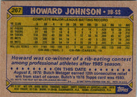 1987 Topps Howard Johnson #267