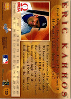 1992 Pacific Eric Karros #123