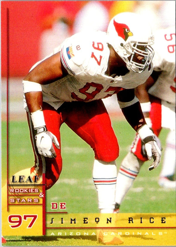 1998 Leaf Rookies & Stars Simeon Rice #43