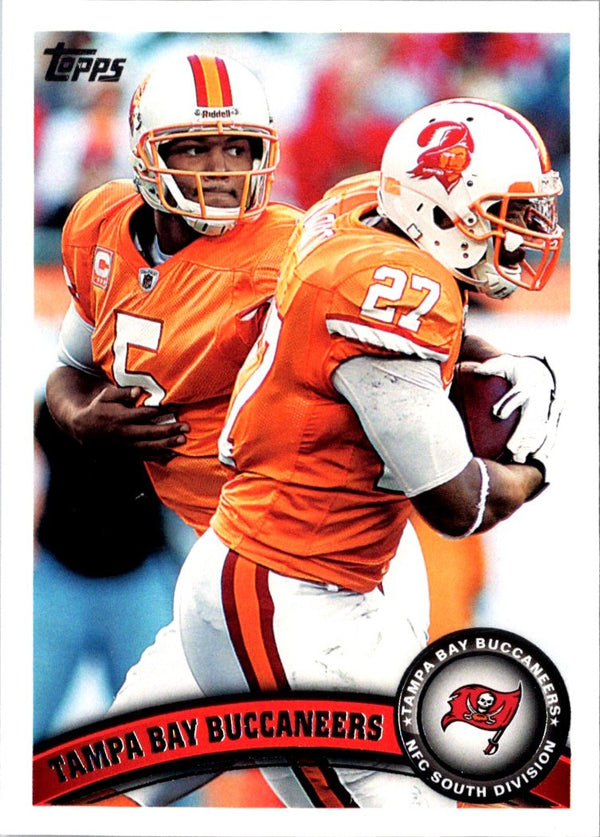 2011 Topps Tampa Bay Buccaneers (Josh Freeman/LeGarrette Blount) #35