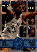 1995 Press Pass Premium Draft Picks Die Cuts Blue Kurt Thomas