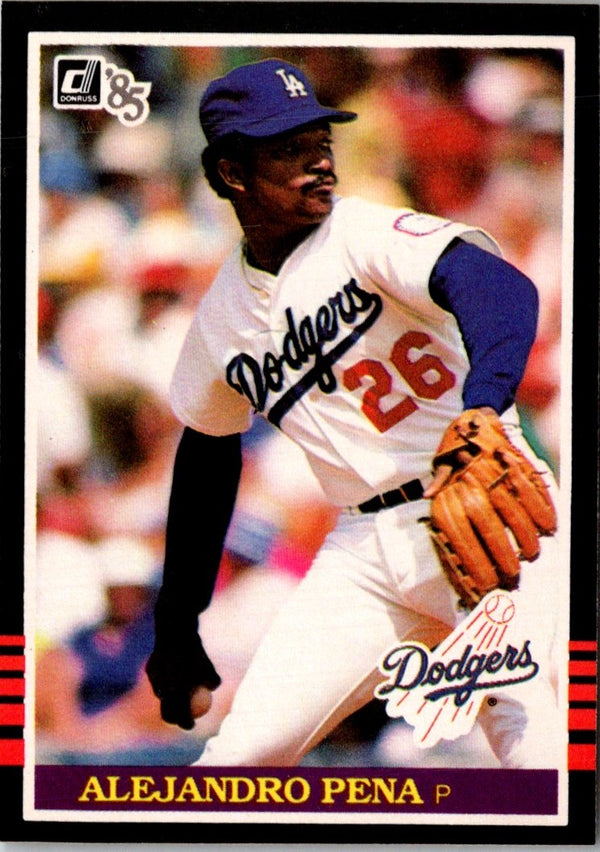 1985 Donruss Alejandro Pena #337