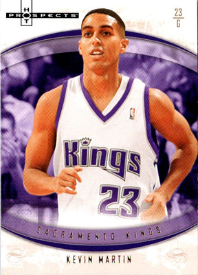 2007 Fleer Hot Prospects Kevin Martin #25