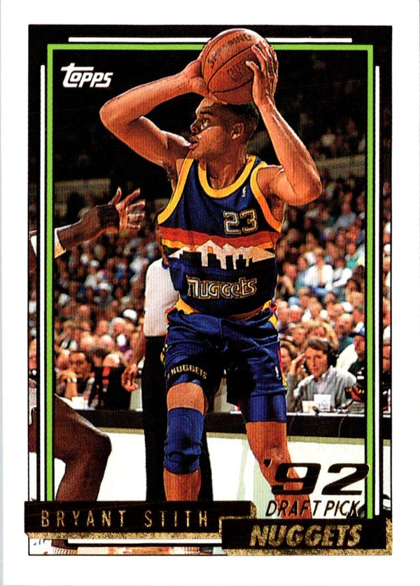 1992 Topps Bryant Stith #341 Rookie