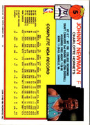 1992 Topps Gold Johnny Newman