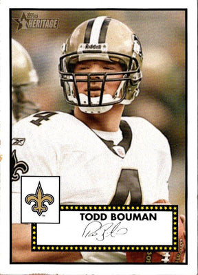 2006 Topps Heritage Todd Bouman #184