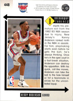 1993 Upper Deck Kenny Anderson #448
