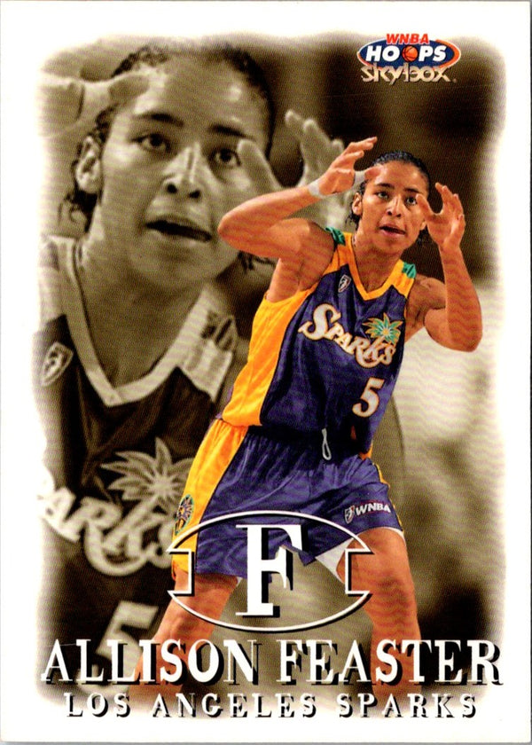 1999 Hoops WNBA Allison Feaster #100