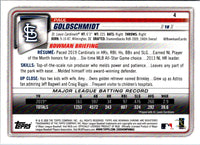 2020 Bowman Chrome Paul Goldschmidt #4