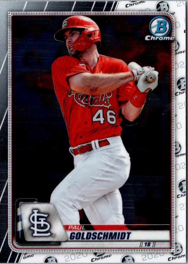 2020 Bowman Chrome Paul Goldschmidt #4