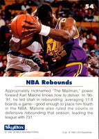 1992 SkyBox USA Karl Malone #54