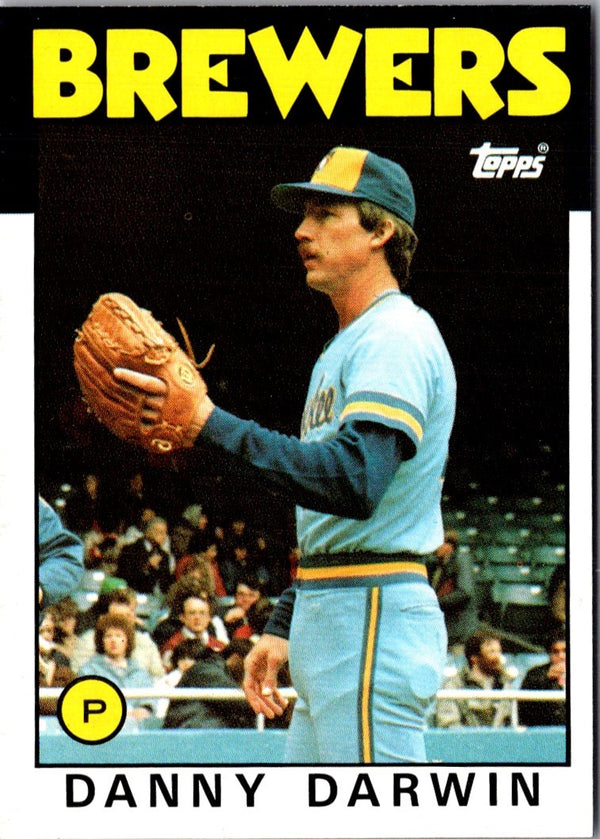 1986 Topps Danny Darwin #519