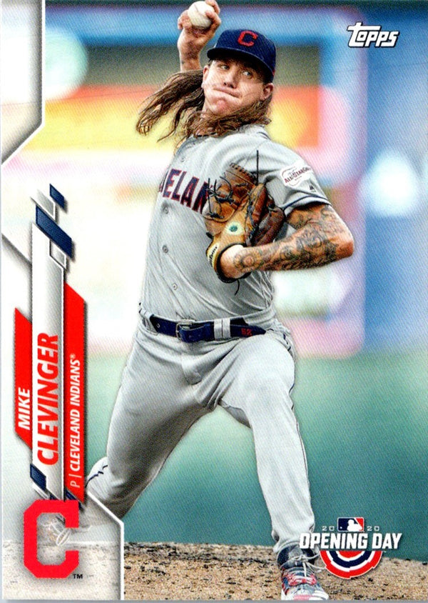 2020 Topps Opening Day Mike Clevinger #158