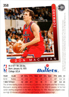1993 Upper Deck Don MacLean #358
