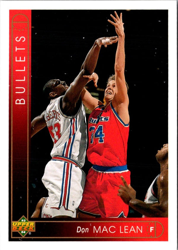 1993 Upper Deck Don MacLean #358