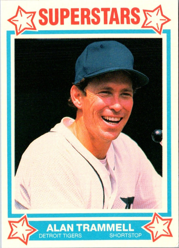 1989 Cereal Superstars Alan Trammell #10