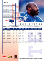 1998 Leaf Rookies & Stars True Blue Ben Coates #63