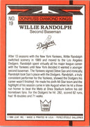 1990 Donruss Super Diamond Kings Willie Randolph
