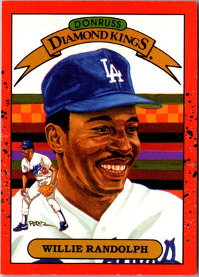 1990 Donruss Super Diamond Kings Willie Randolph #19
