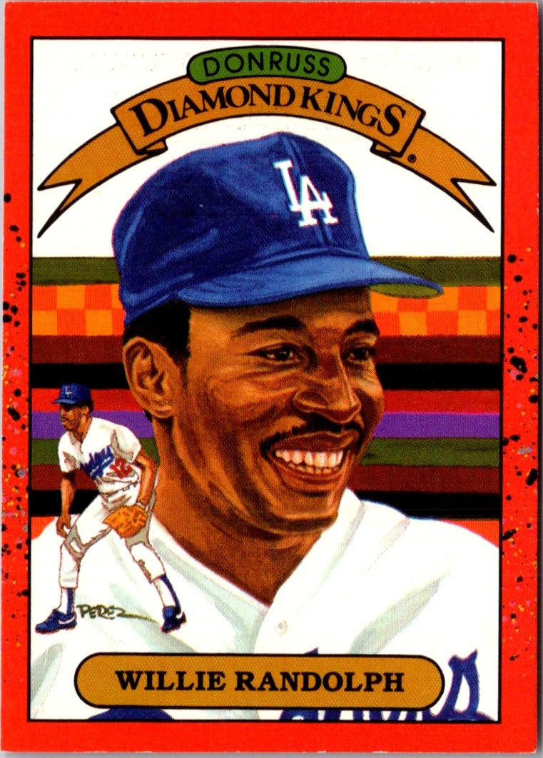 1990 Donruss Super Diamond Kings Willie Randolph