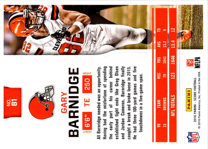 2016 Score Gary Barnidge