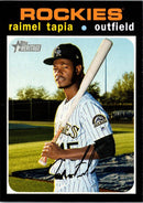 2020 Topps Heritage Raimel Tapia