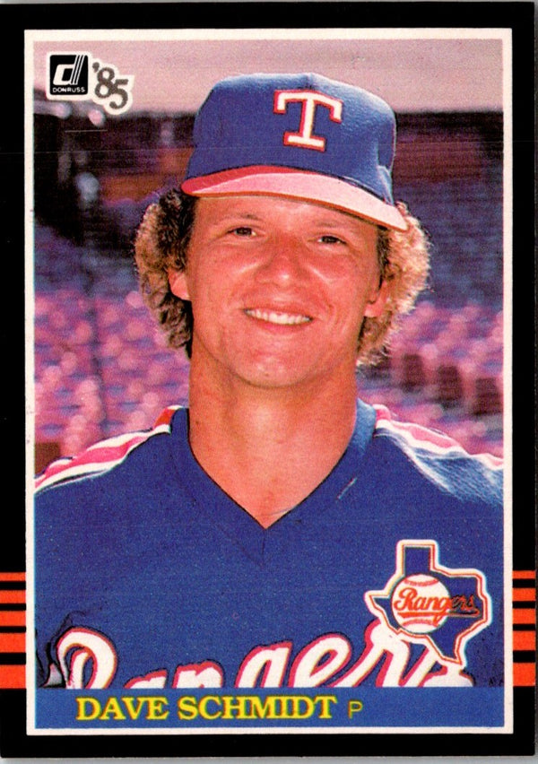 1985 Donruss Dave Schmidt #586