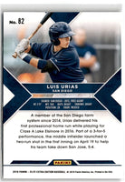 2016 Panini Elite Extra Edition Luis Urias #82 634/999