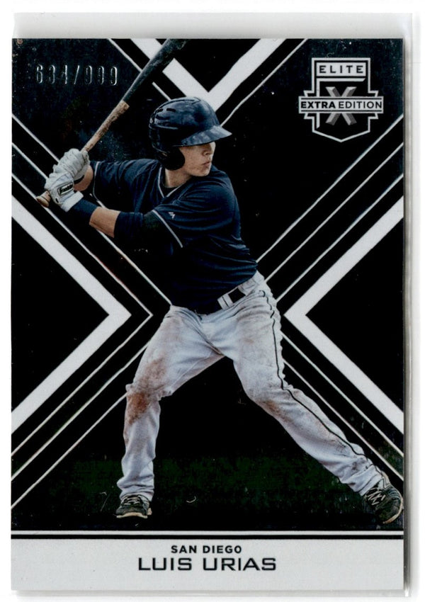 2016 Panini Elite Extra Edition Luis Urias #82 634/999