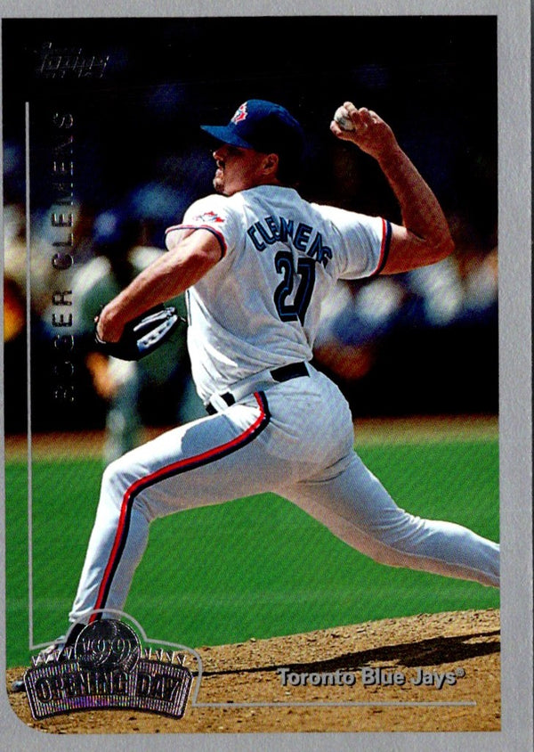 1999 Topps Opening Day Roger Clemens #2